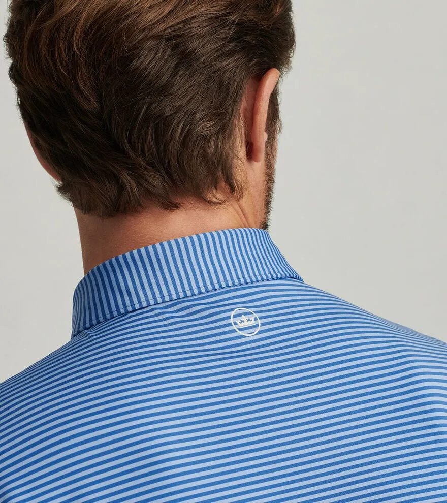 Peter Millar Men's Hales Performance Jersey Polo Shirt - Sailor Blue
