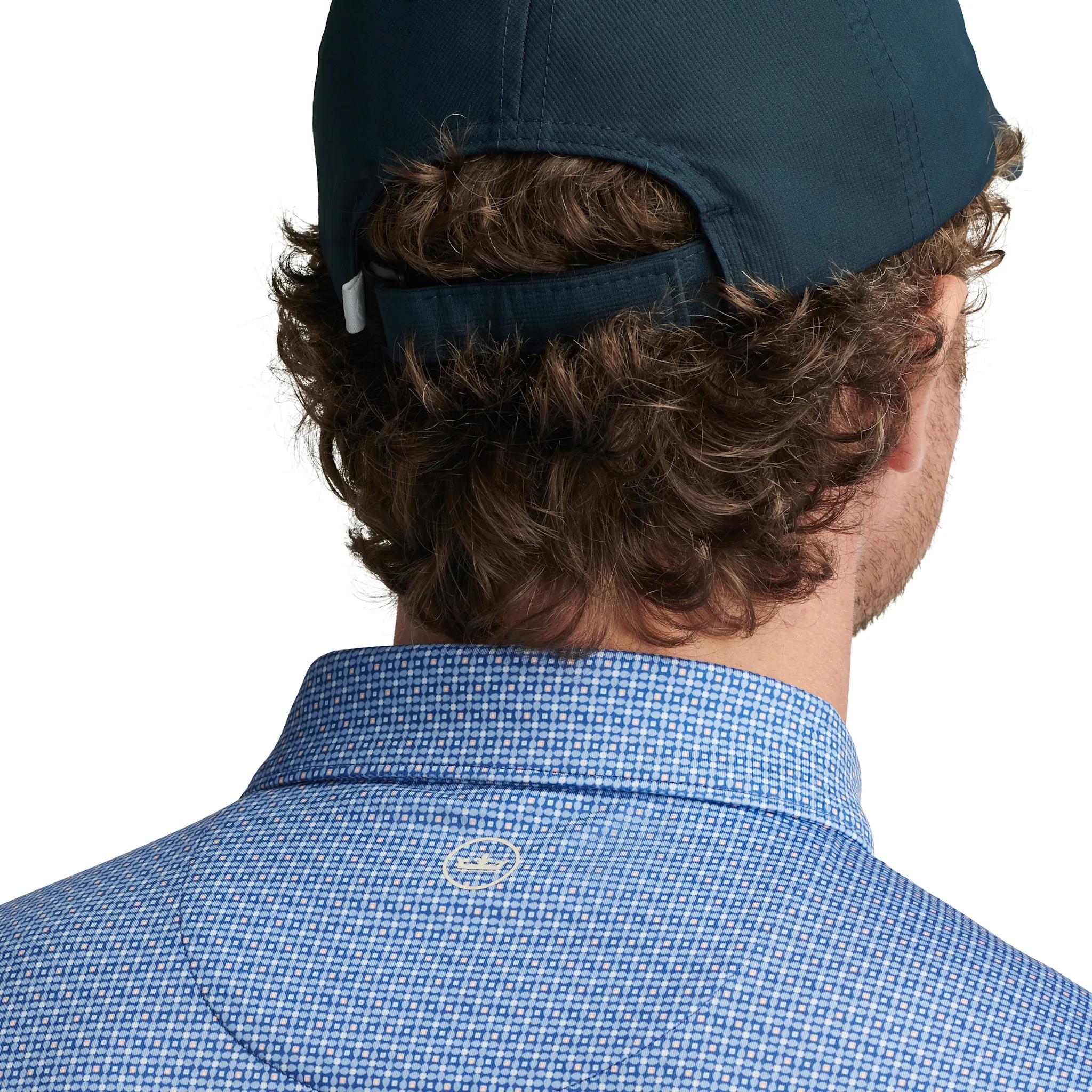 Peter Millar Men's Vega Performance Jersey Polo Shirt - Sailor Blue