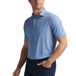 Peter Millar Men's Vega Performance Jersey Polo Shirt - Sailor Blue