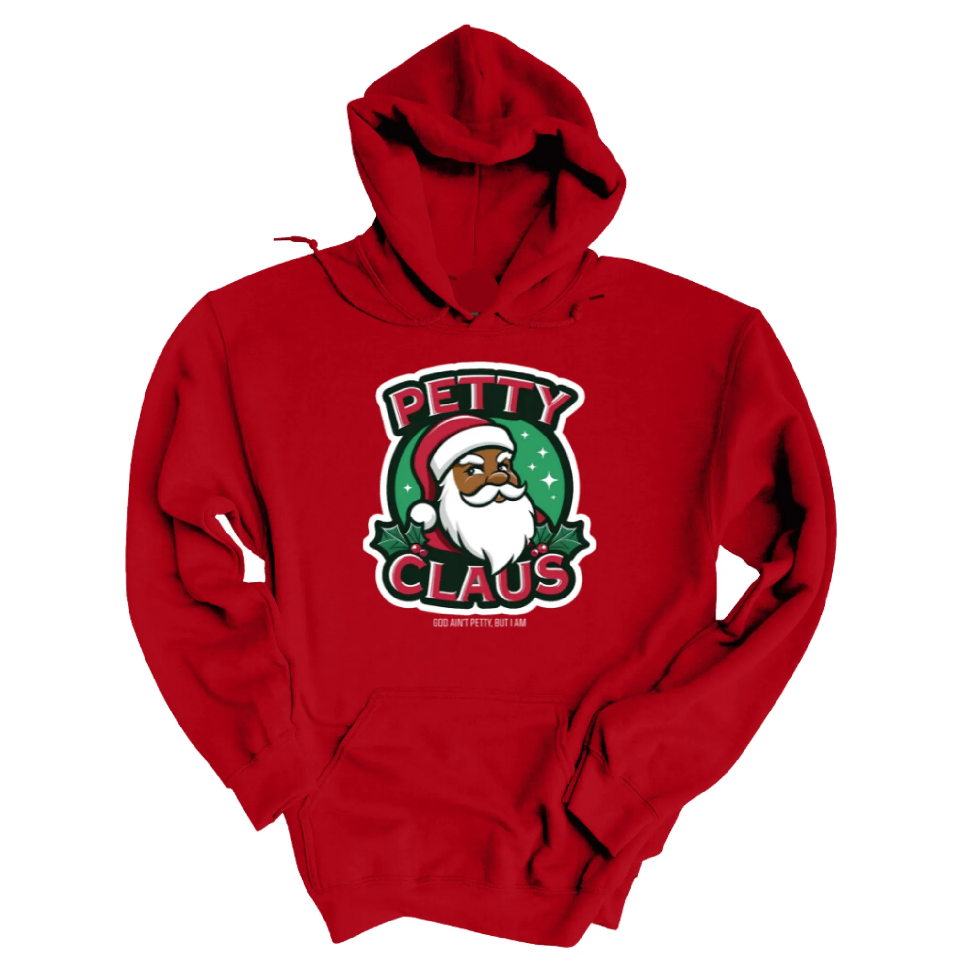 Petty Claus Image Unisex Hoodie