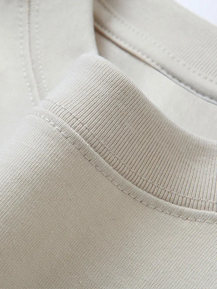 Plinio® | Create Adam Print Heavy Weight Oversize T-Shirt & Corduroy Shorts