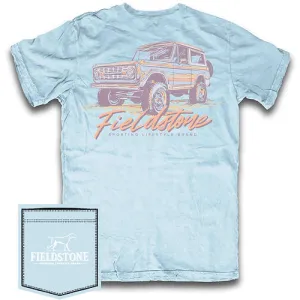 Pocket Tee | Neon Bronco