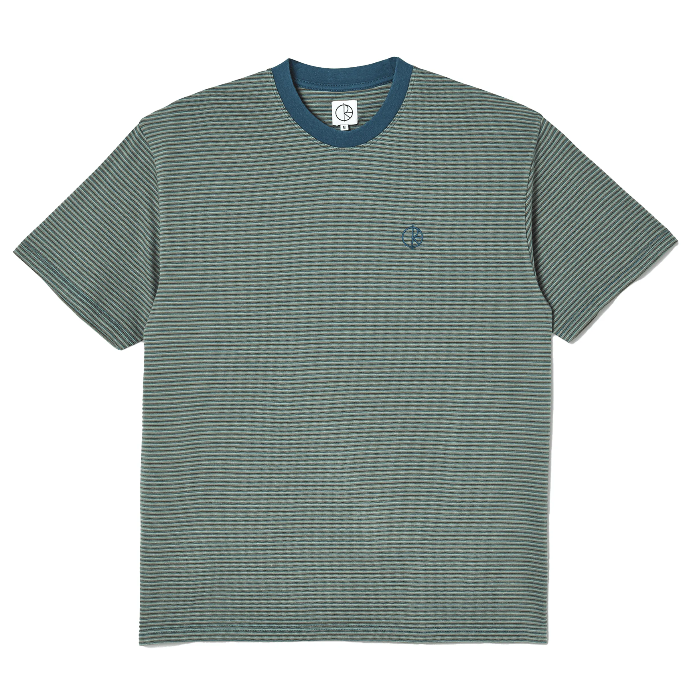 Polar Dizzy Stripe T-shirt Blue