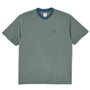 Polar Dizzy Stripe T-shirt Blue