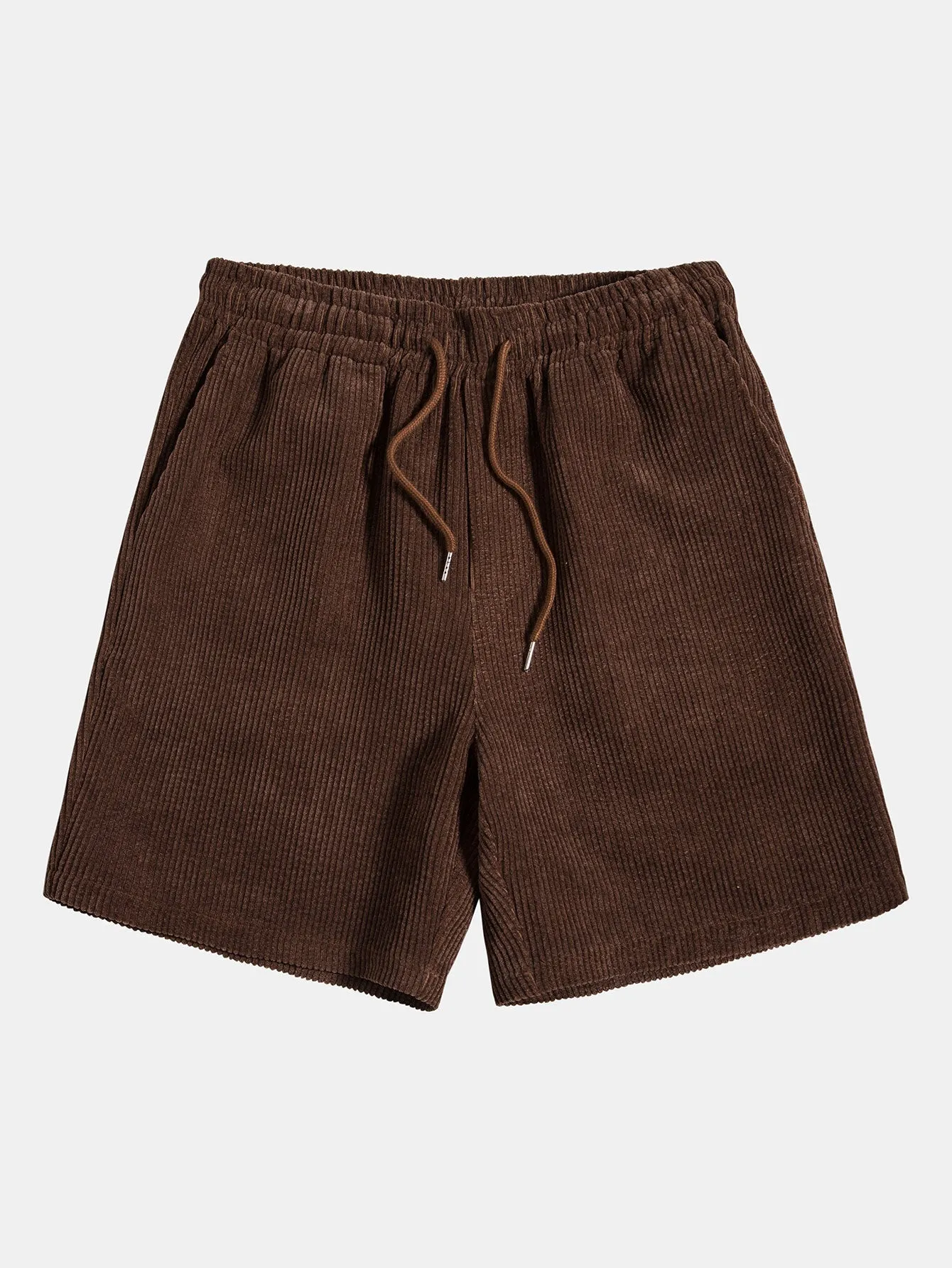 Policarpo® | Florida Palm Tree Print Heavy Weight Oversize T-Shirt & Corduroy Shorts