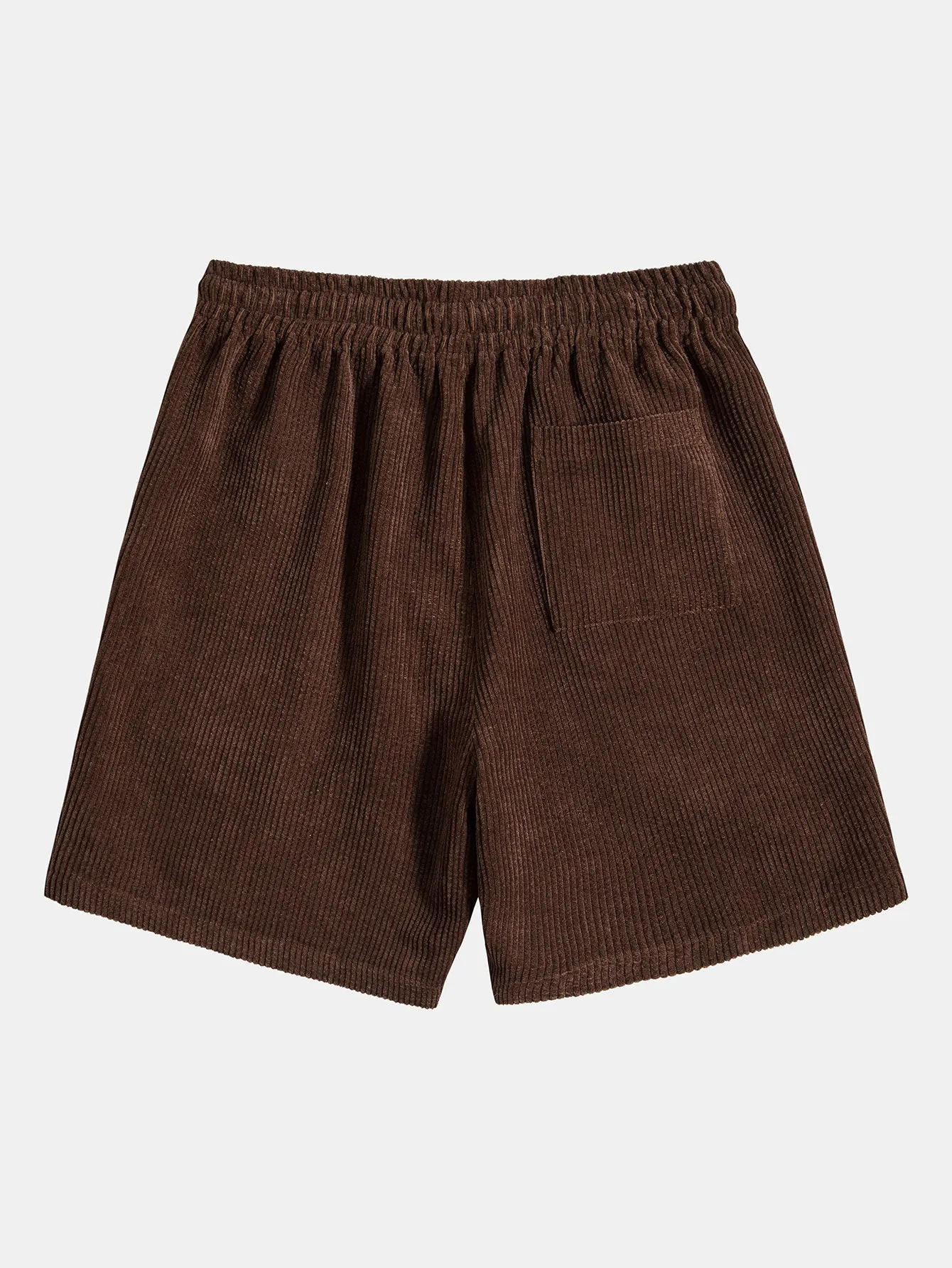 Policarpo® | Florida Palm Tree Print Heavy Weight Oversize T-Shirt & Corduroy Shorts
