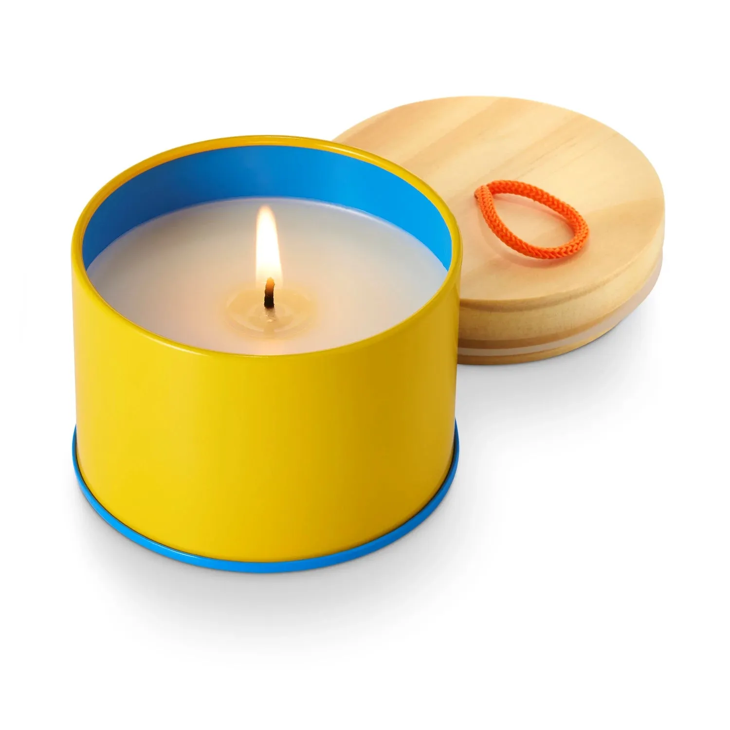 Pool Floatie Tin Candle