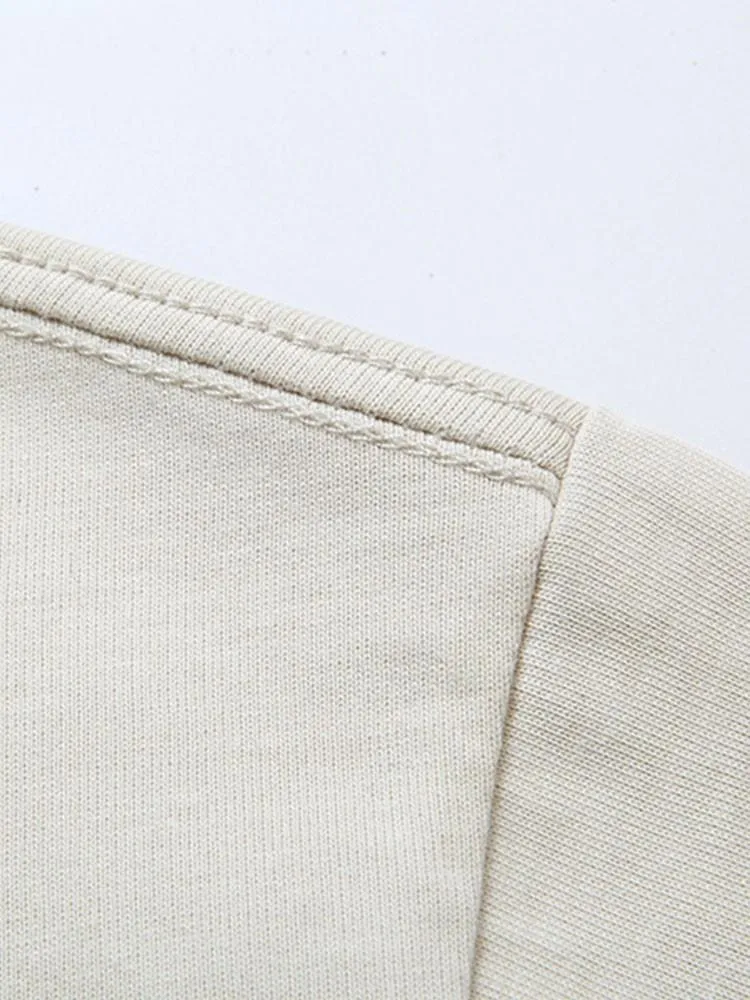 Porfirio® | Los Angeles Print Heavy Weight Oversize T-Shirt & Corduroy Shorts