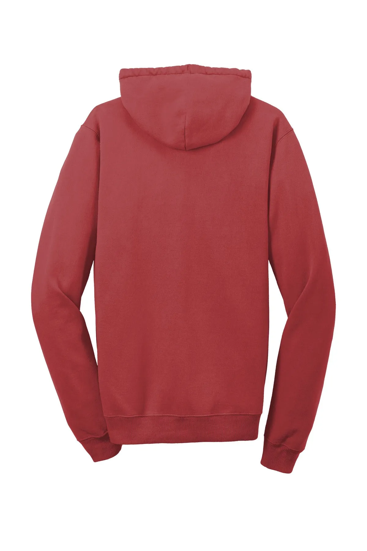 Port & Company Beach Wash Garment-Dyed Pullover Hooded Sweatshirt. PC098H Red Rock