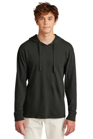 Port & Company Beach Wash Garment-Dyed Pullover Hooded Tee PC099H Black