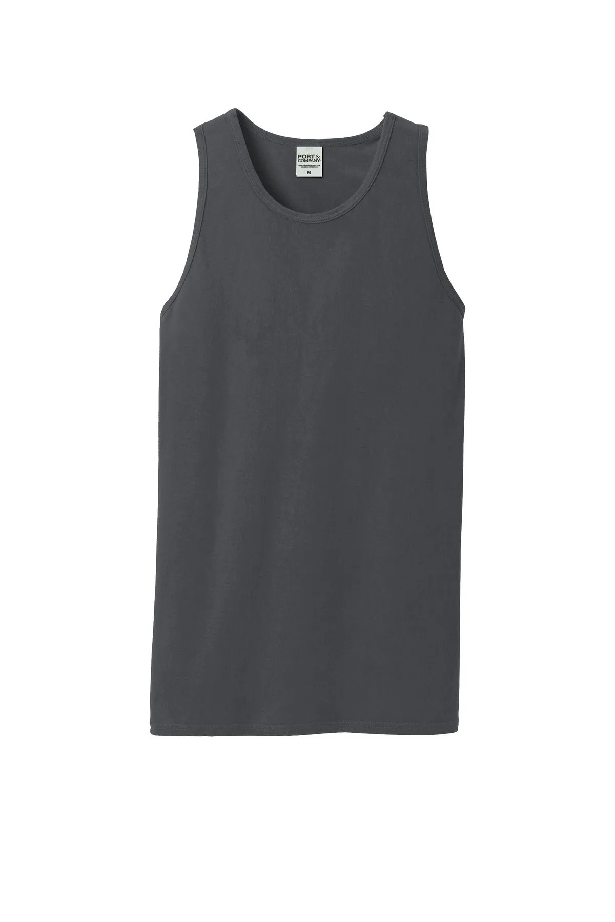Port & Company Beach Wash Garment-Dyed Tank.  PC099TT Coal