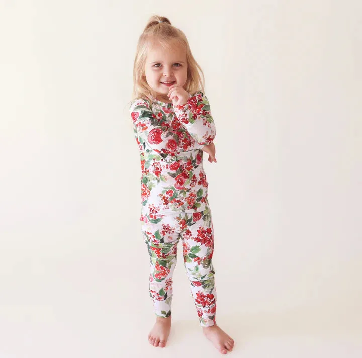 Posh Peanut Beatrix Long Sleeve Basic Pajama