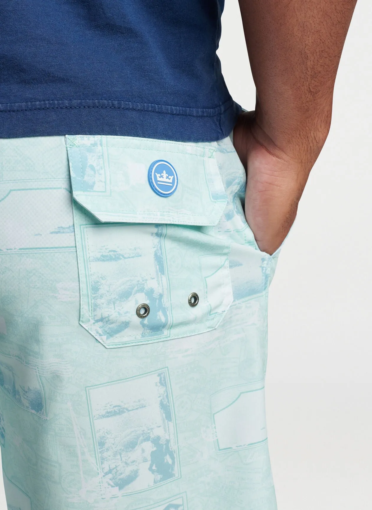 Postcards From Italy Swim Trunk