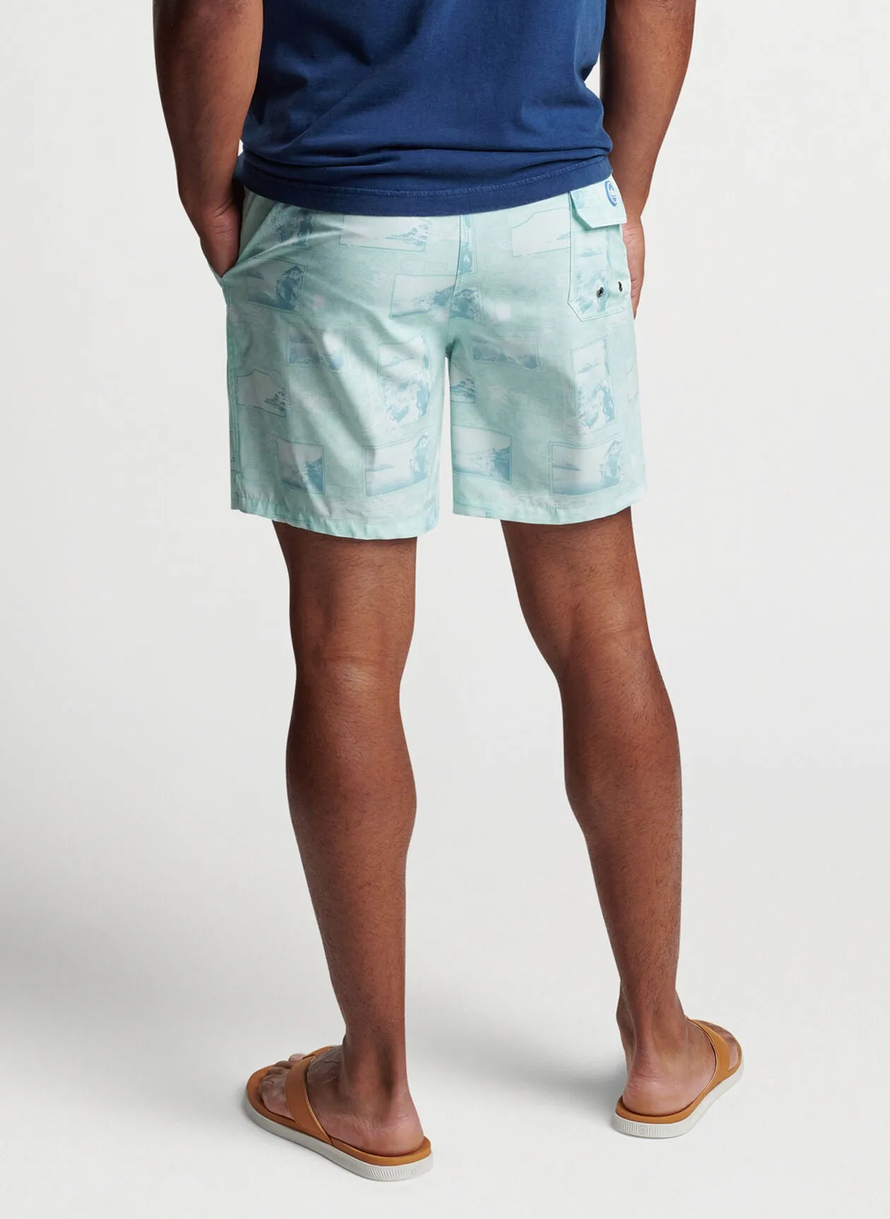 Postcards From Italy Swim Trunk
