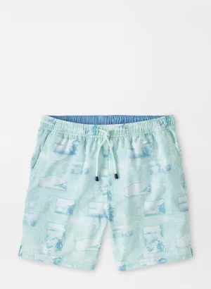 Postcards From Italy Swim Trunk
