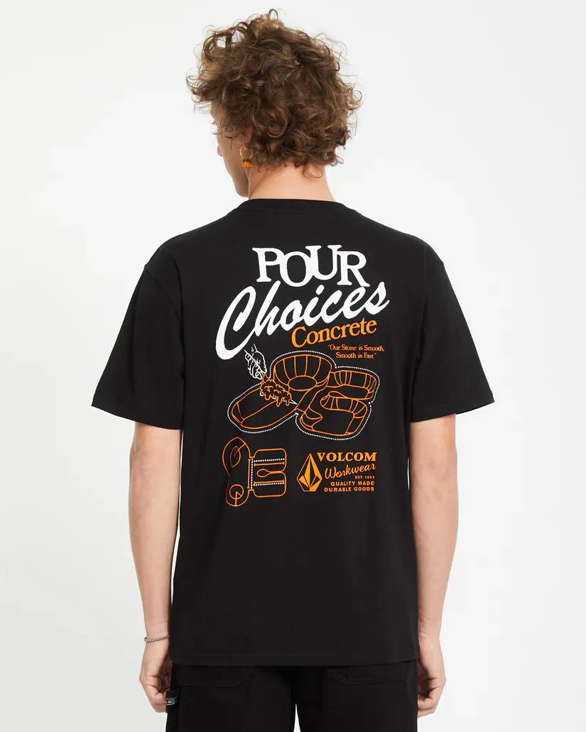 Pour Choices T-shirt - Black