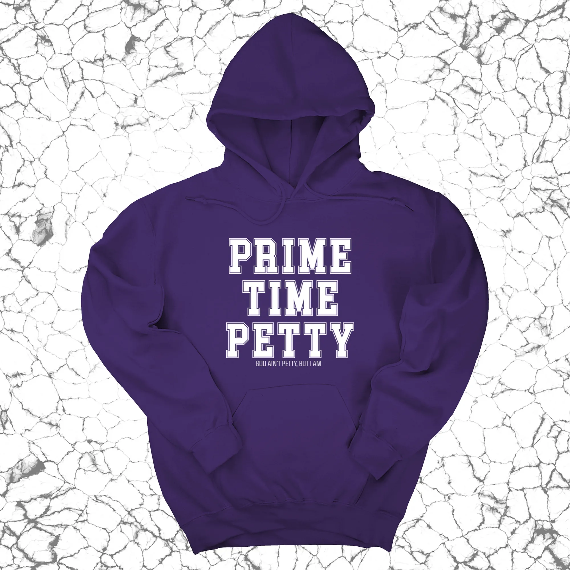 Prime Time Petty Varsity Unisex Hoodie