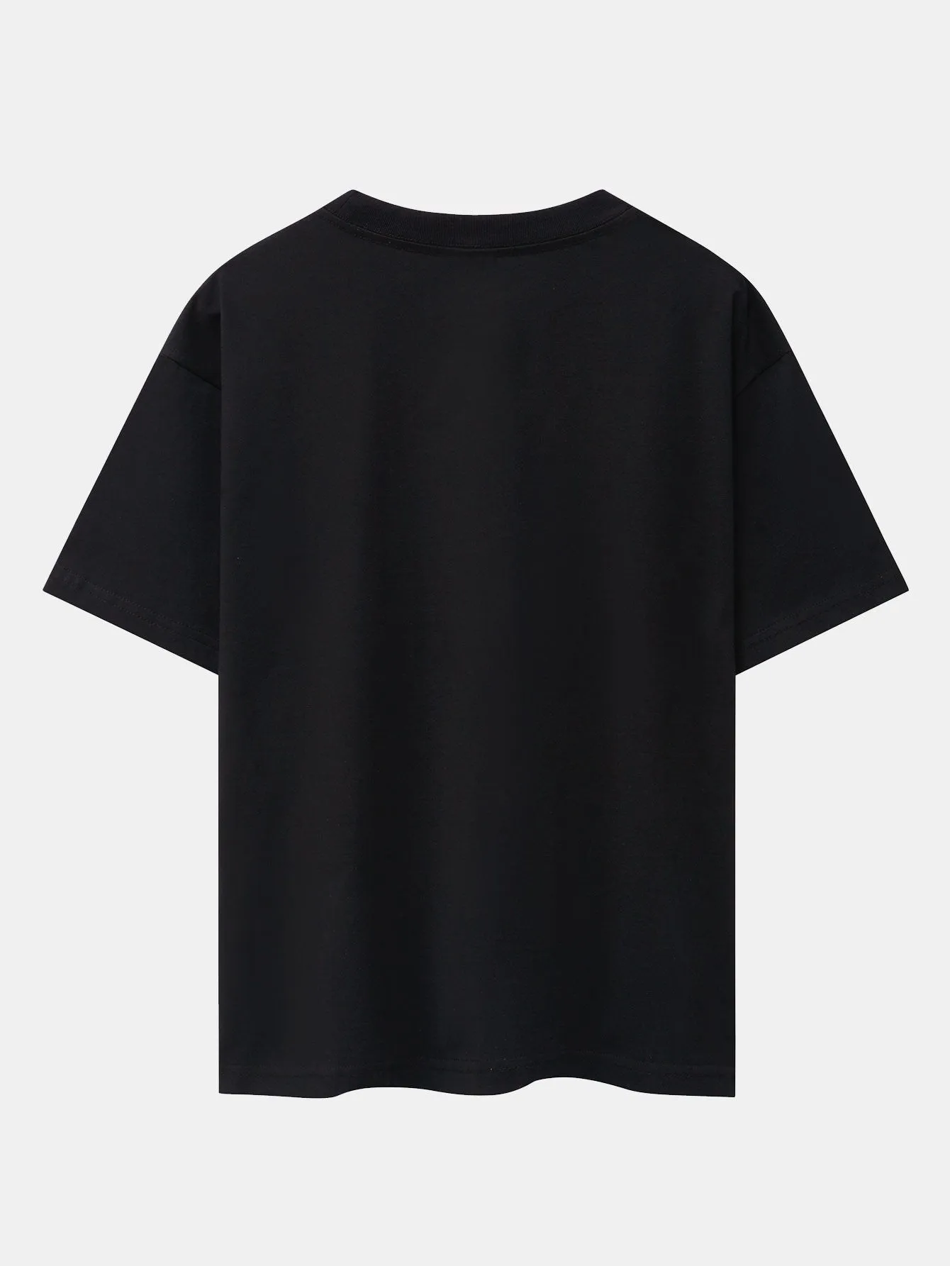 Primo® | Los Angeles Letter Print Drop Shoulder Oversize T-Shirt & Corduroy Shorts