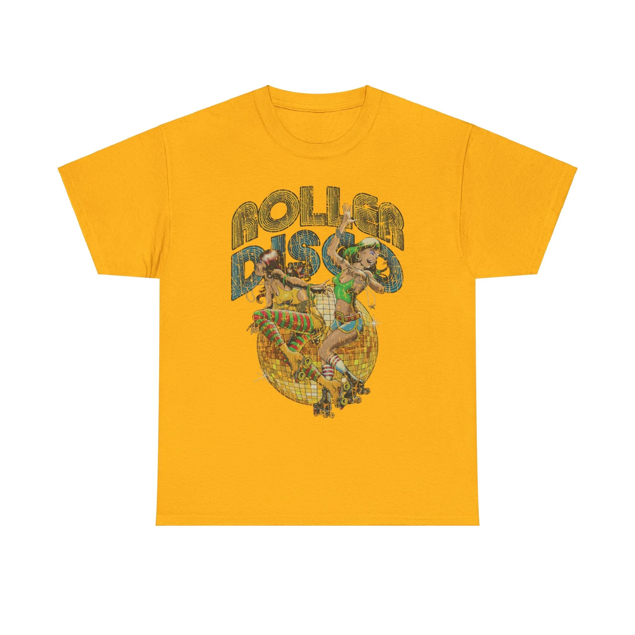 Roller Disco 1980 Party Nightclub Skating T-shirt