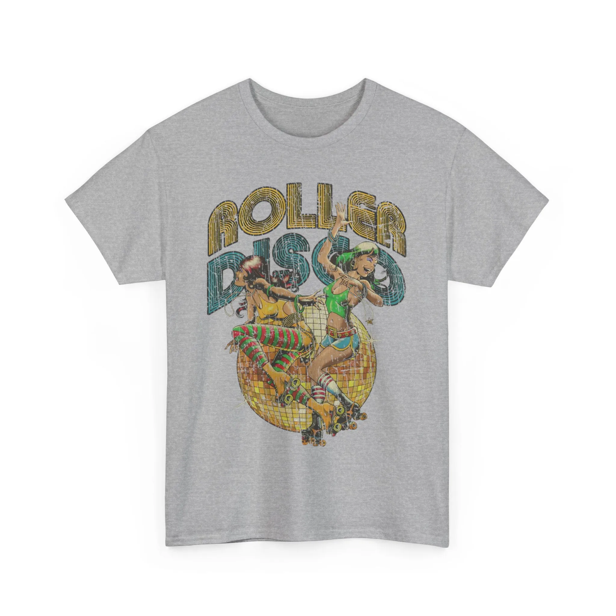 Roller Disco 1980 Party Nightclub Skating T-shirt
