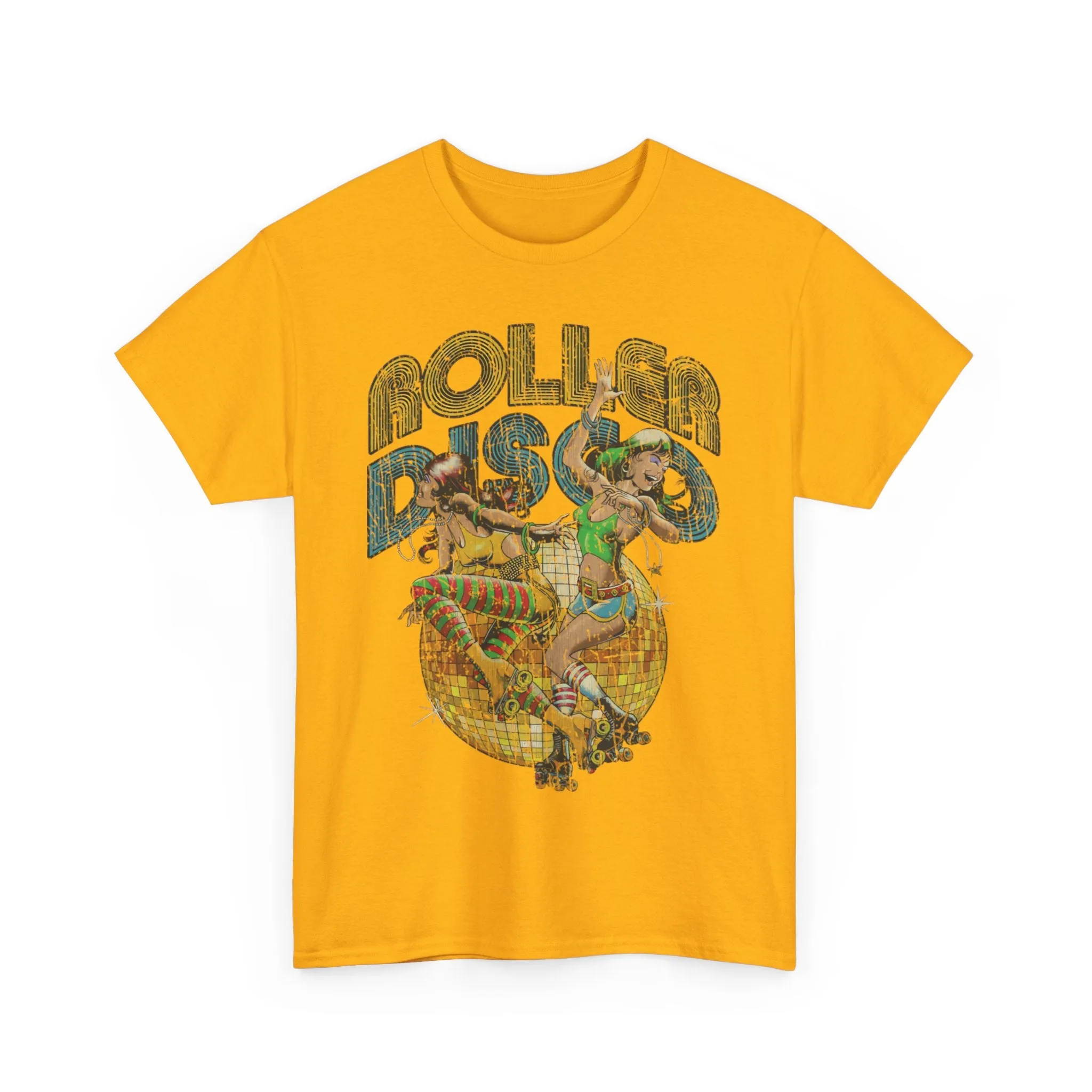 Roller Disco 1980 Party Nightclub Skating T-shirt