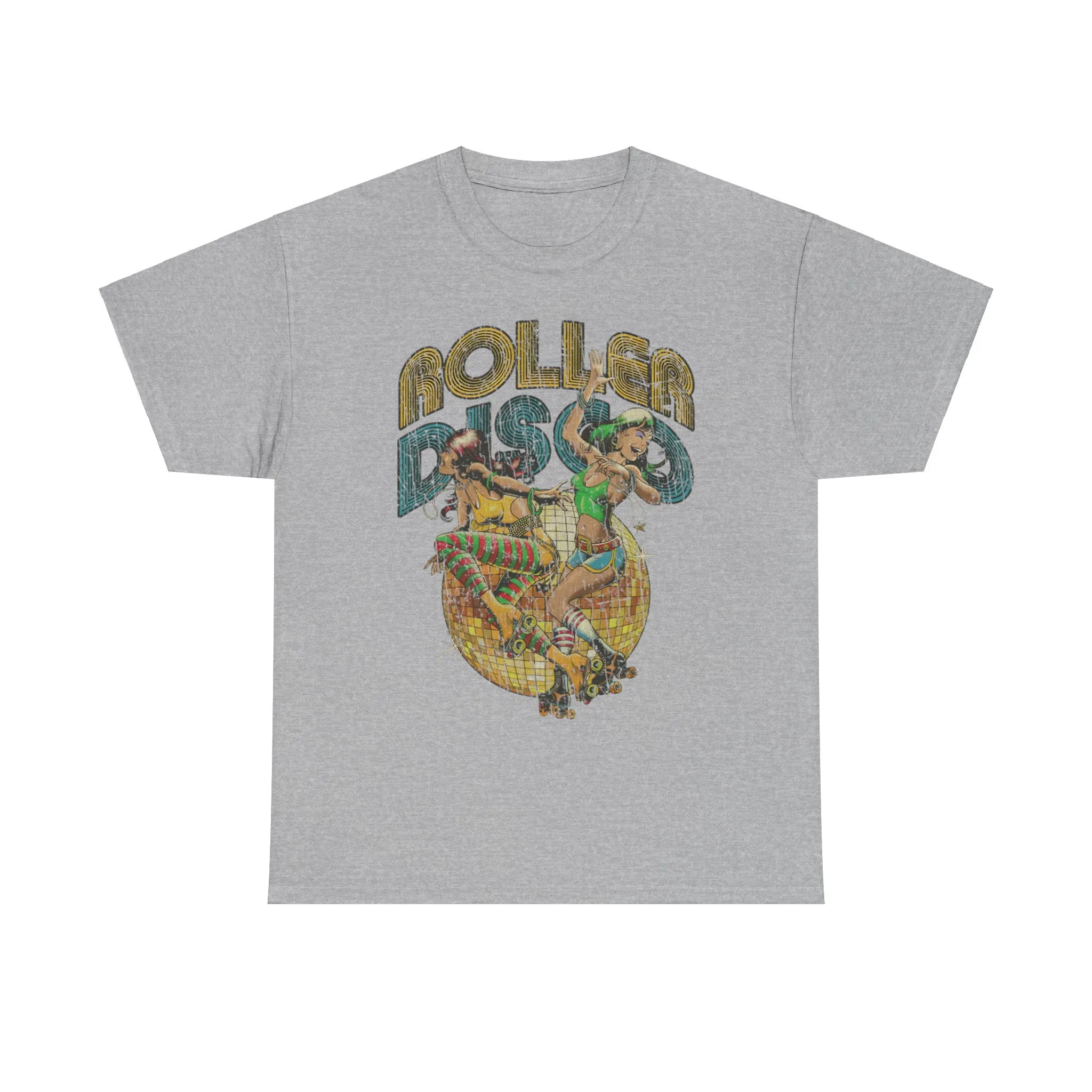 Roller Disco 1980 Party Nightclub Skating T-shirt