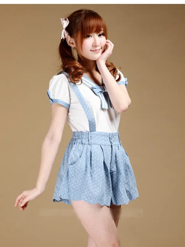 sailor striped bow t-shirt