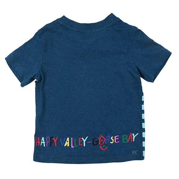Sailor stripes blue tee by Tia Cibani