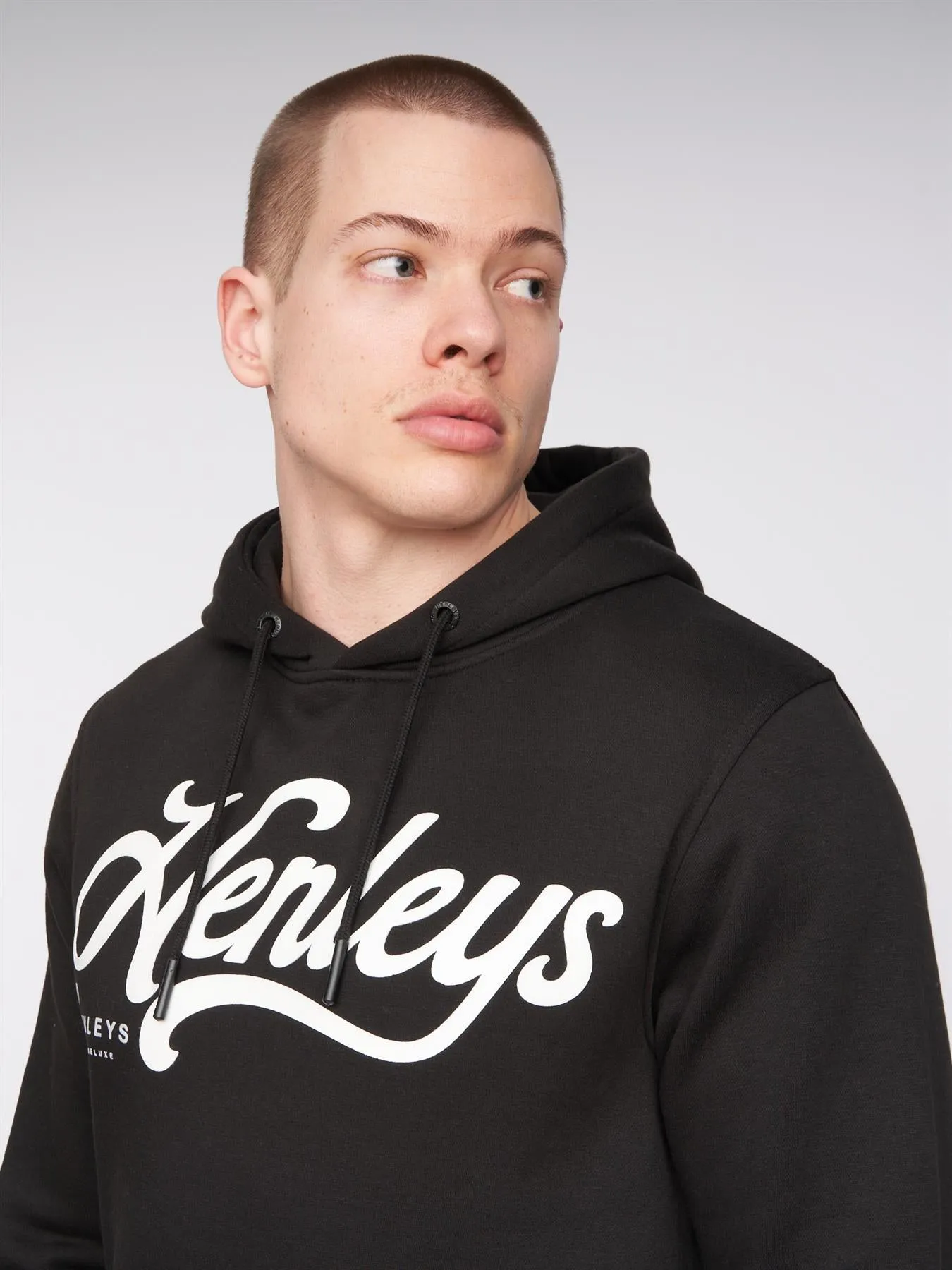 Scripthen Hoodie Black