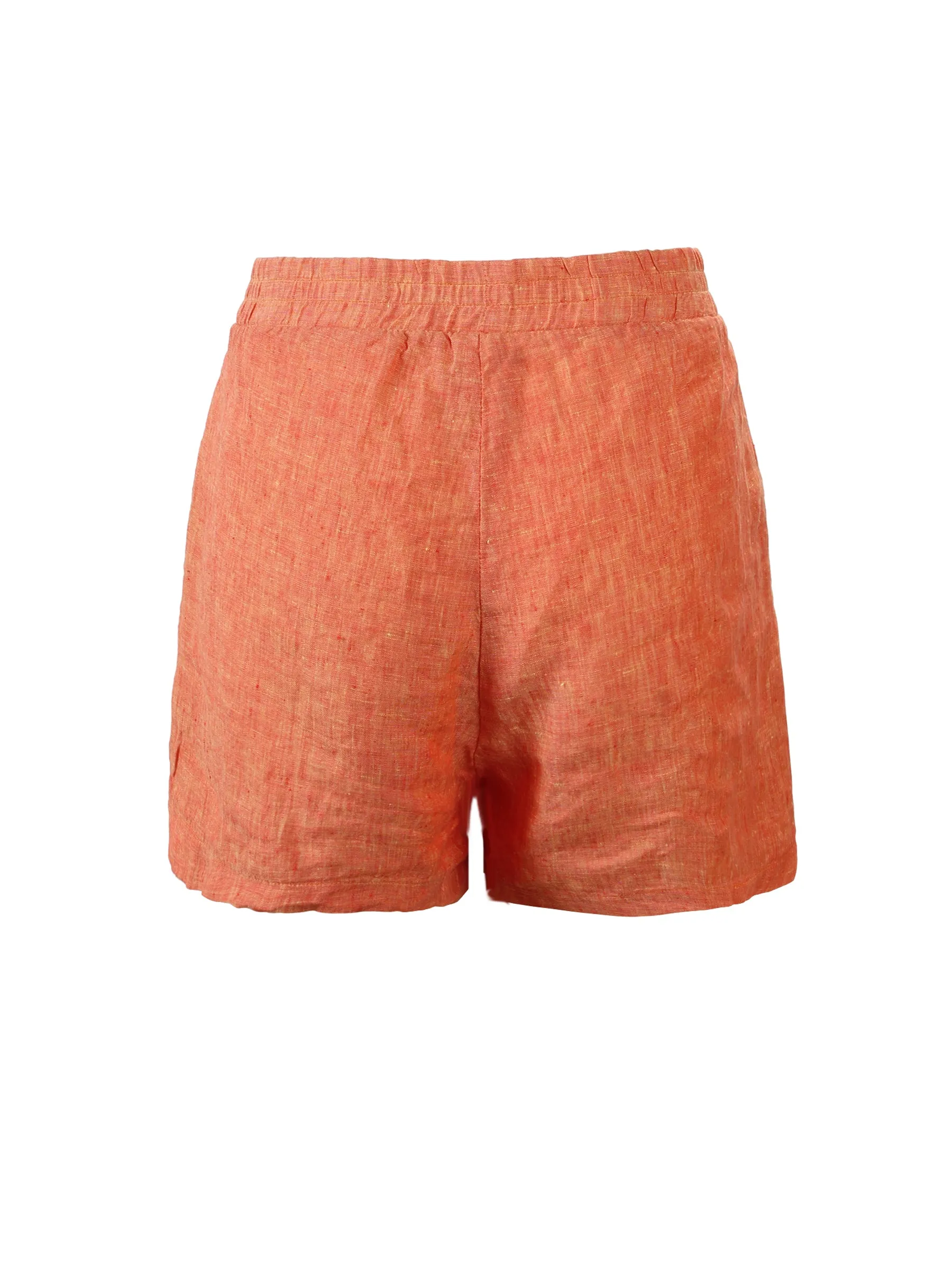 Seaside Linen Short Natural/Royal Batik
