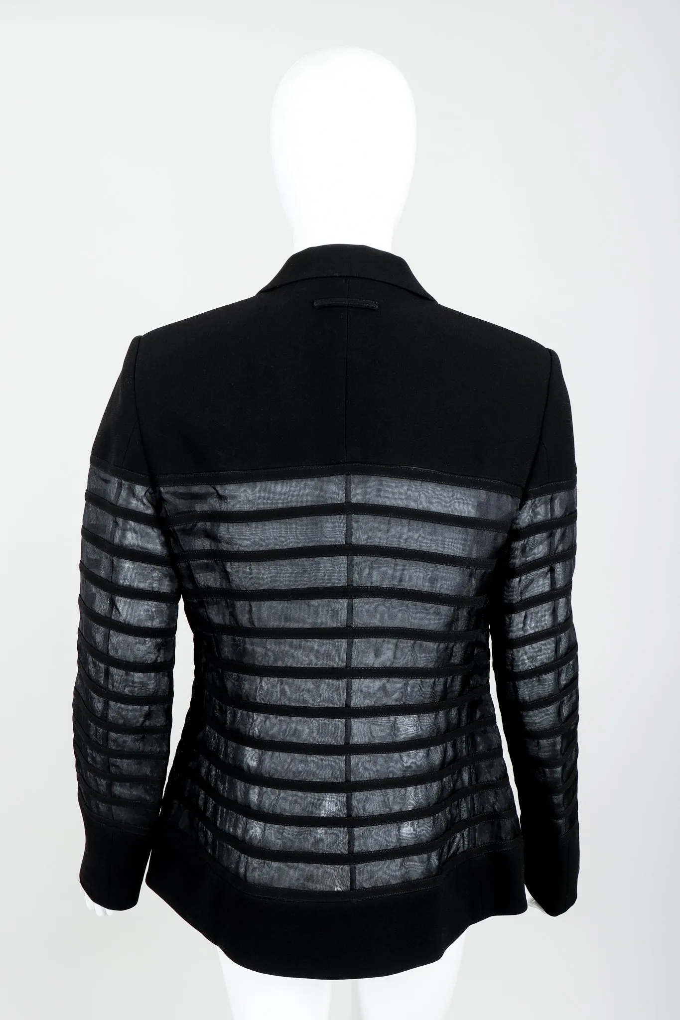 Sheer Striped Jacket