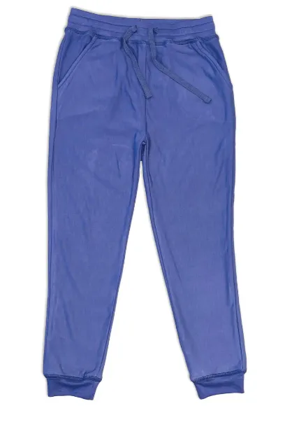 Silkberry Baby - Bamboo Fleece Sweatpants | Blueberry