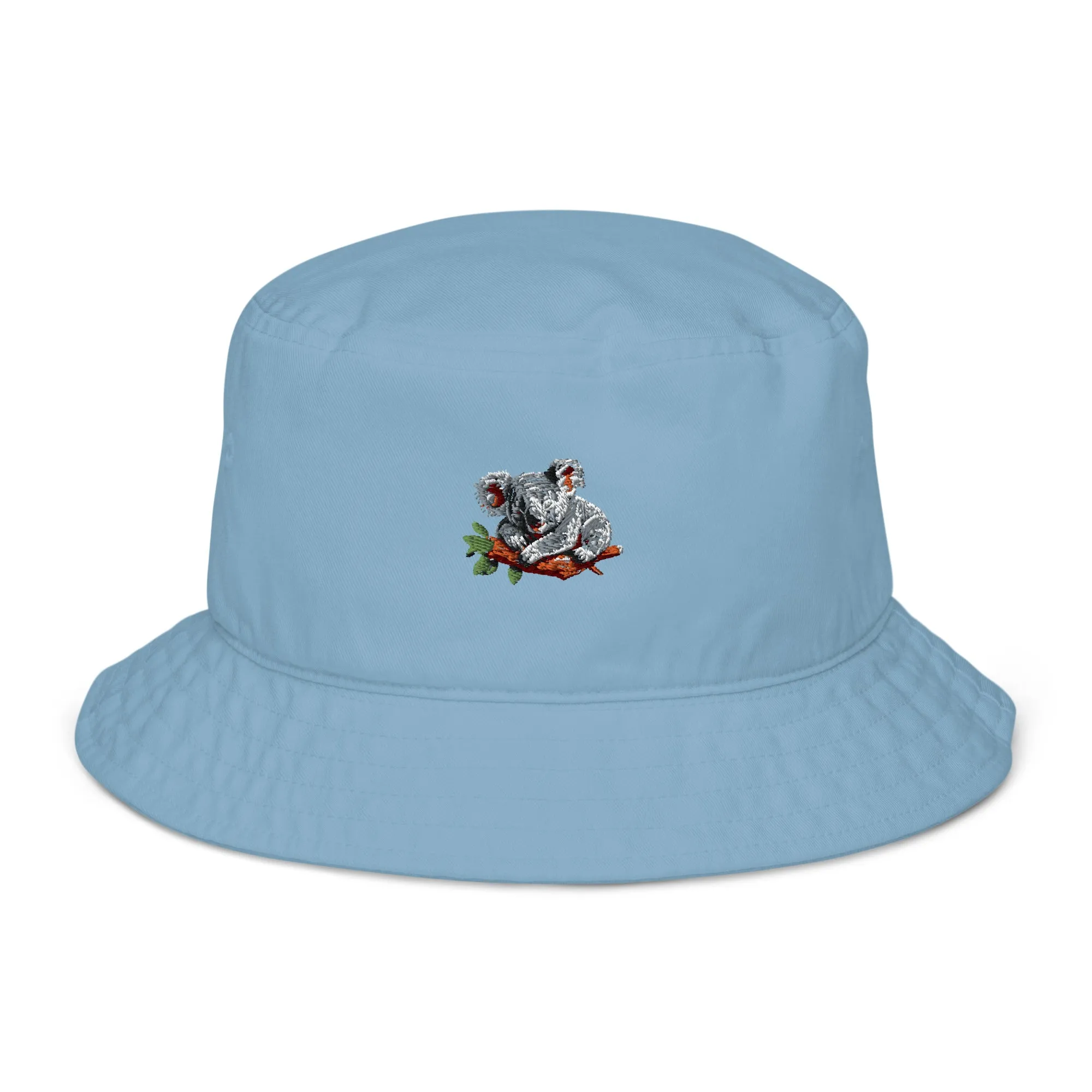 Sleeping Koala Organic Cotton Bucket Hat
