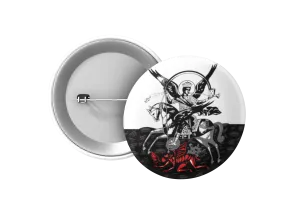 St Michael The Archangel Button