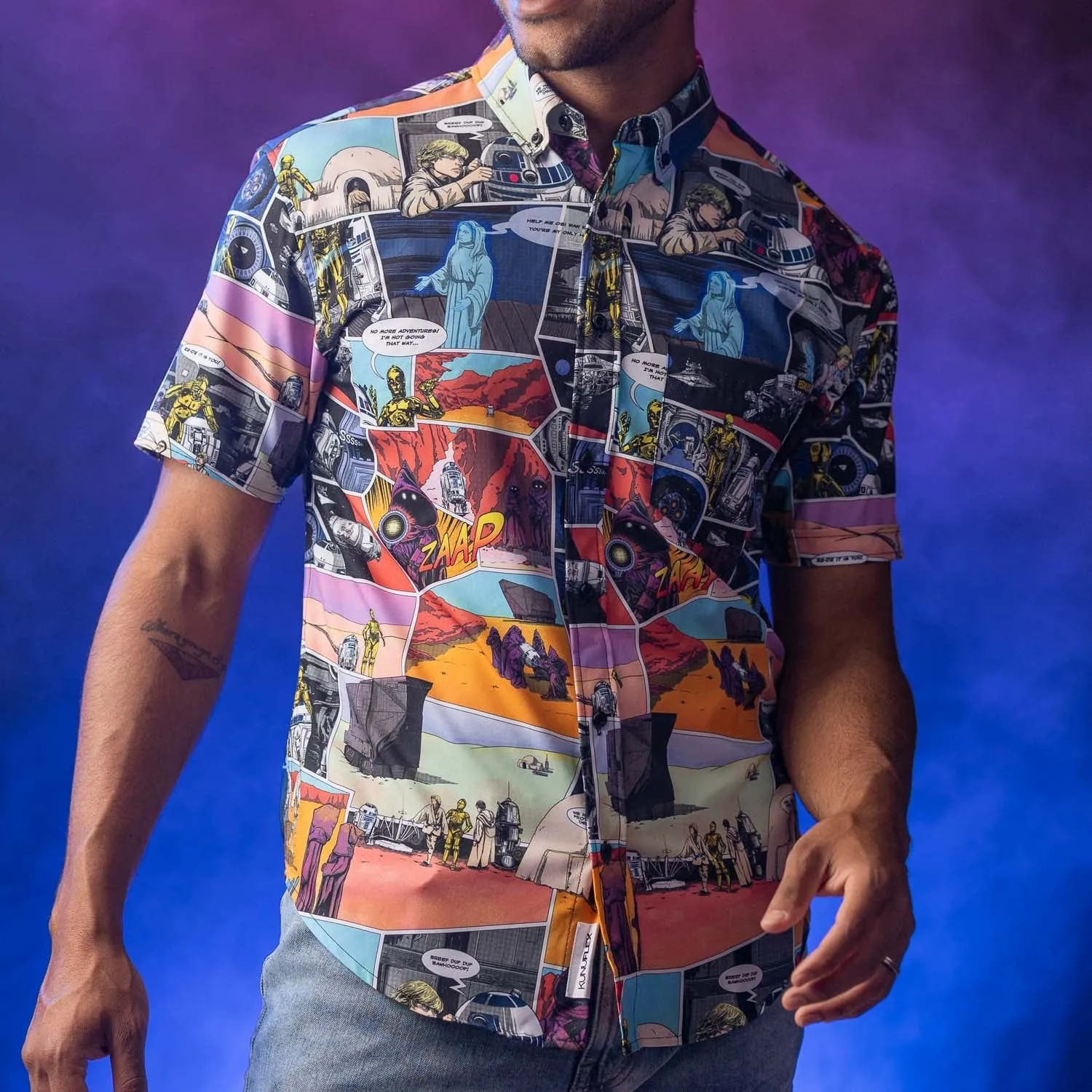 Star Wars™ "A Droid Story" – KUNUFLEX Short Sleeve Shirt