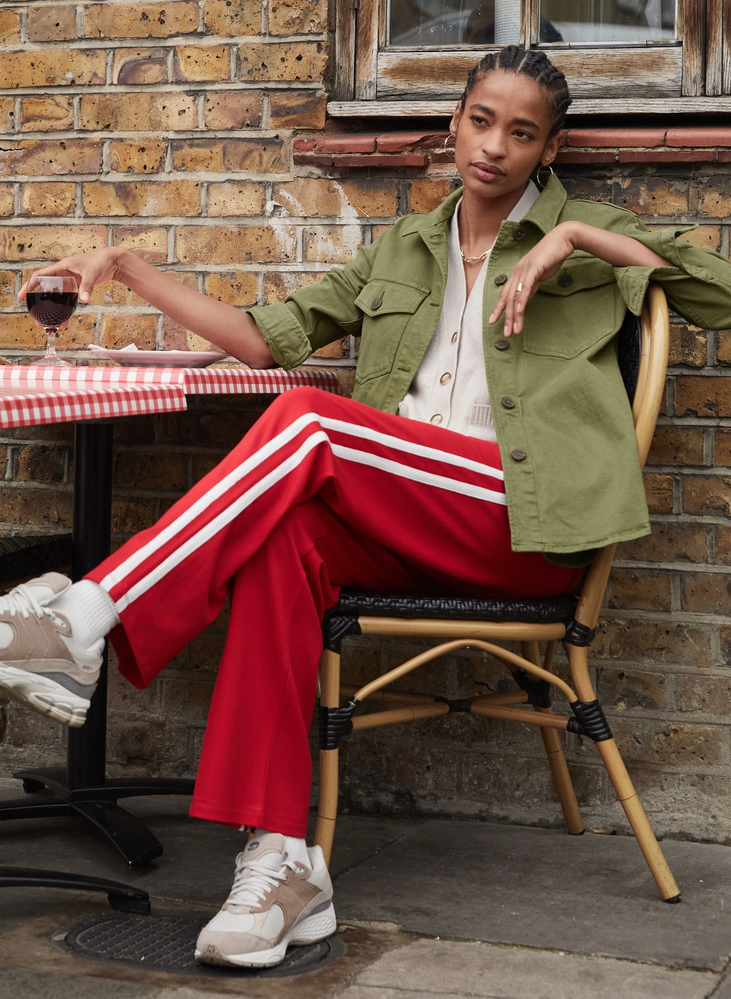 Stella Organic Cotton Jacket | Light Olive