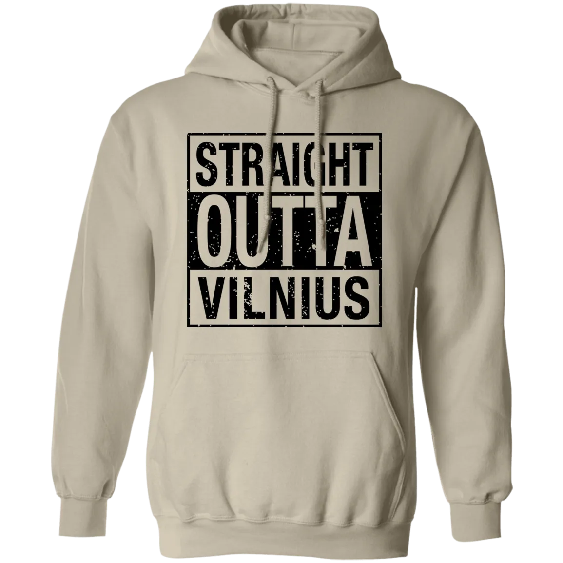 Straight Outta Vilnius - Men/Women Unisex Comfort Pullover Hoodie