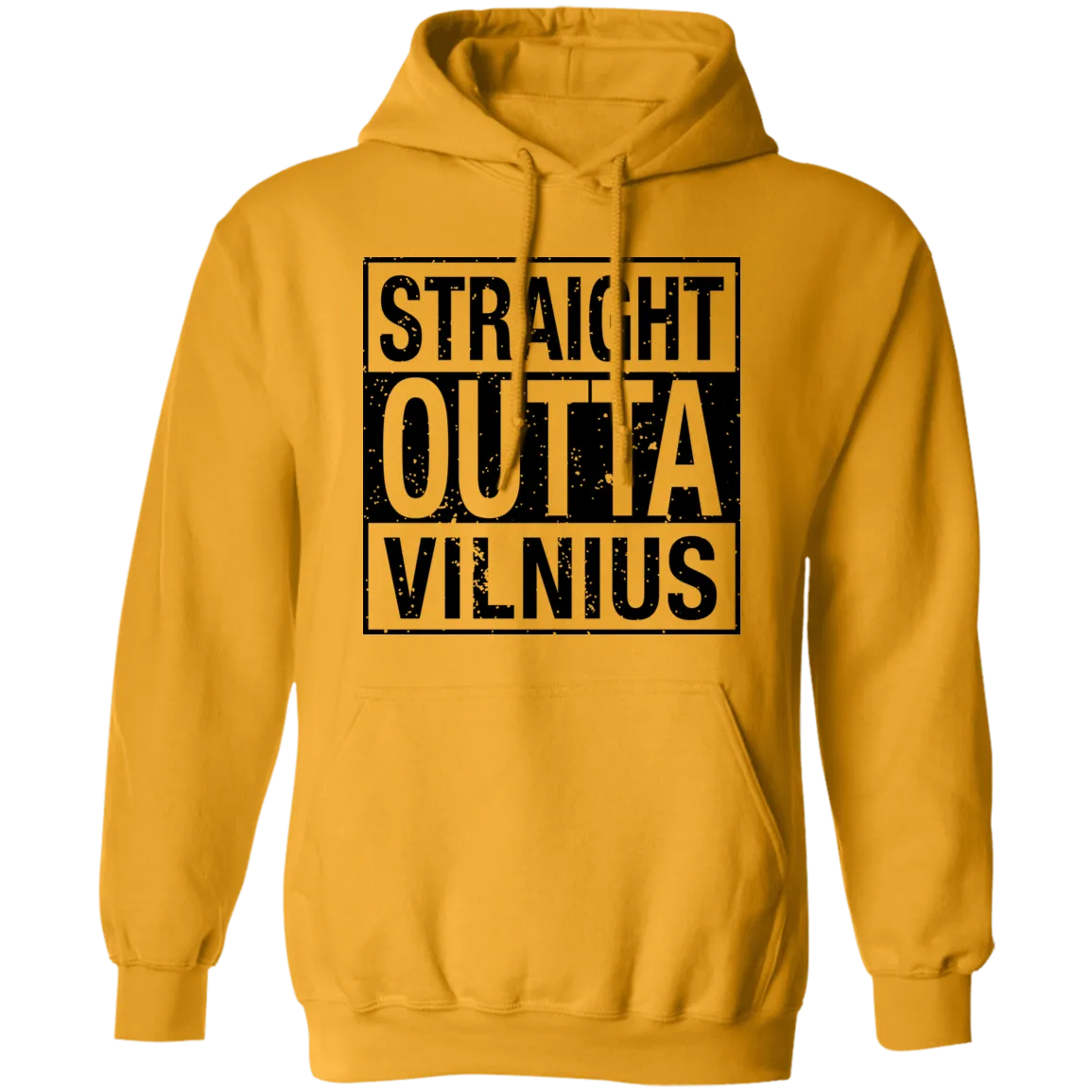 Straight Outta Vilnius - Men/Women Unisex Comfort Pullover Hoodie