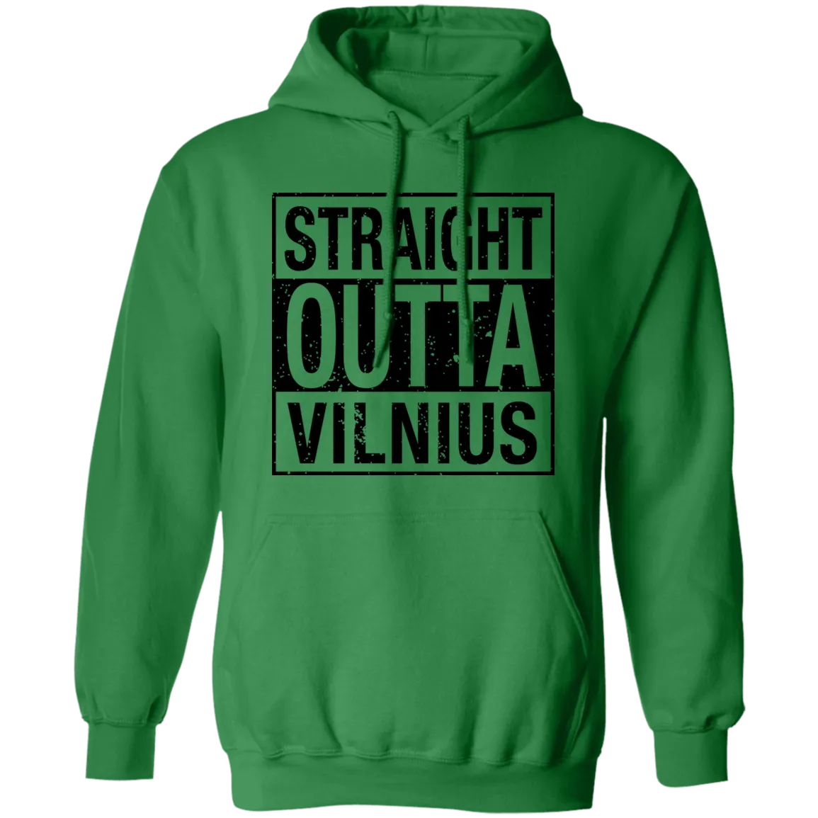 Straight Outta Vilnius - Men/Women Unisex Comfort Pullover Hoodie