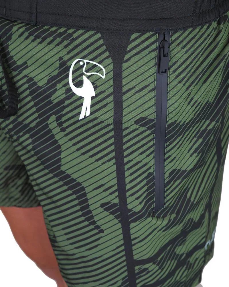 Striped Green Camo  - 3"