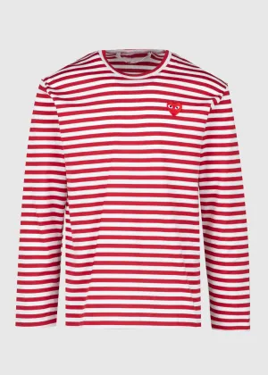 STRIPED LONG SLEEVE TEE