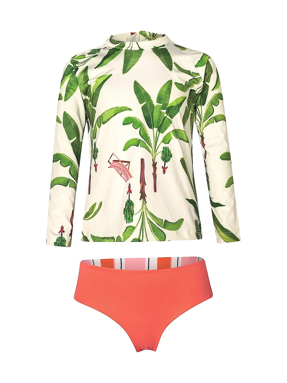 Sunset Long Sleeve Bikini