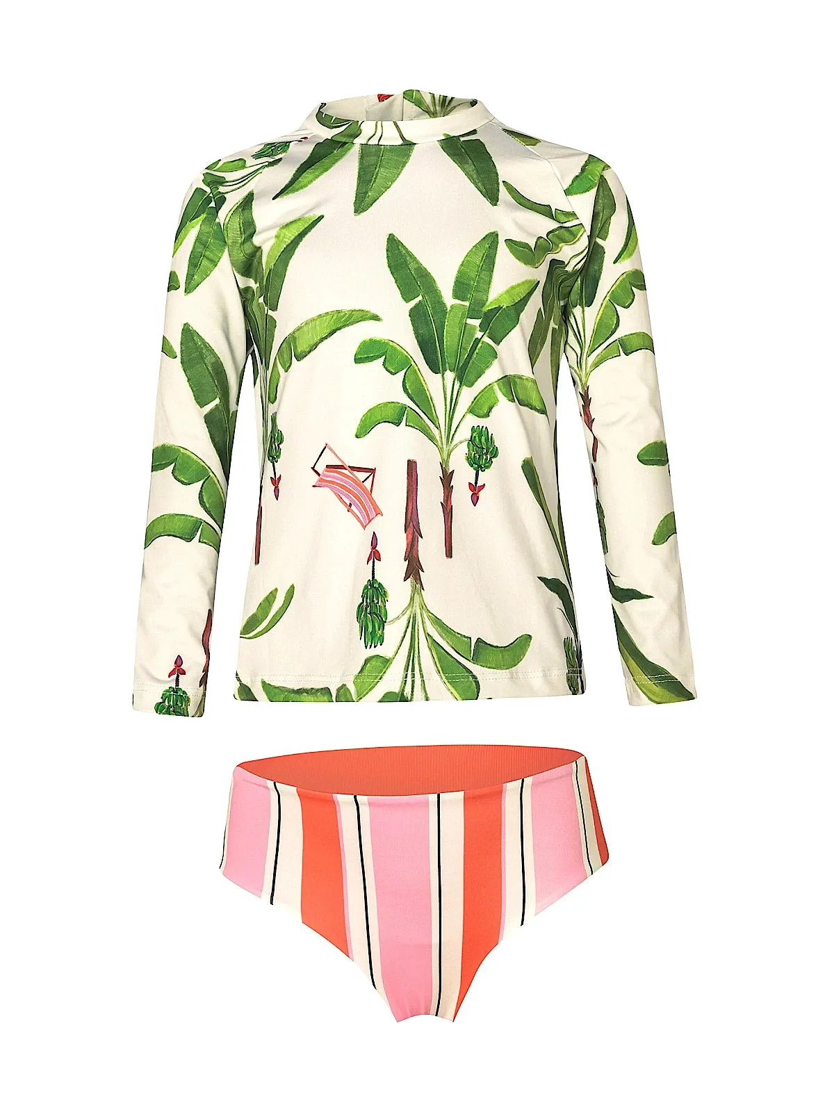 Sunset Long Sleeve Bikini
