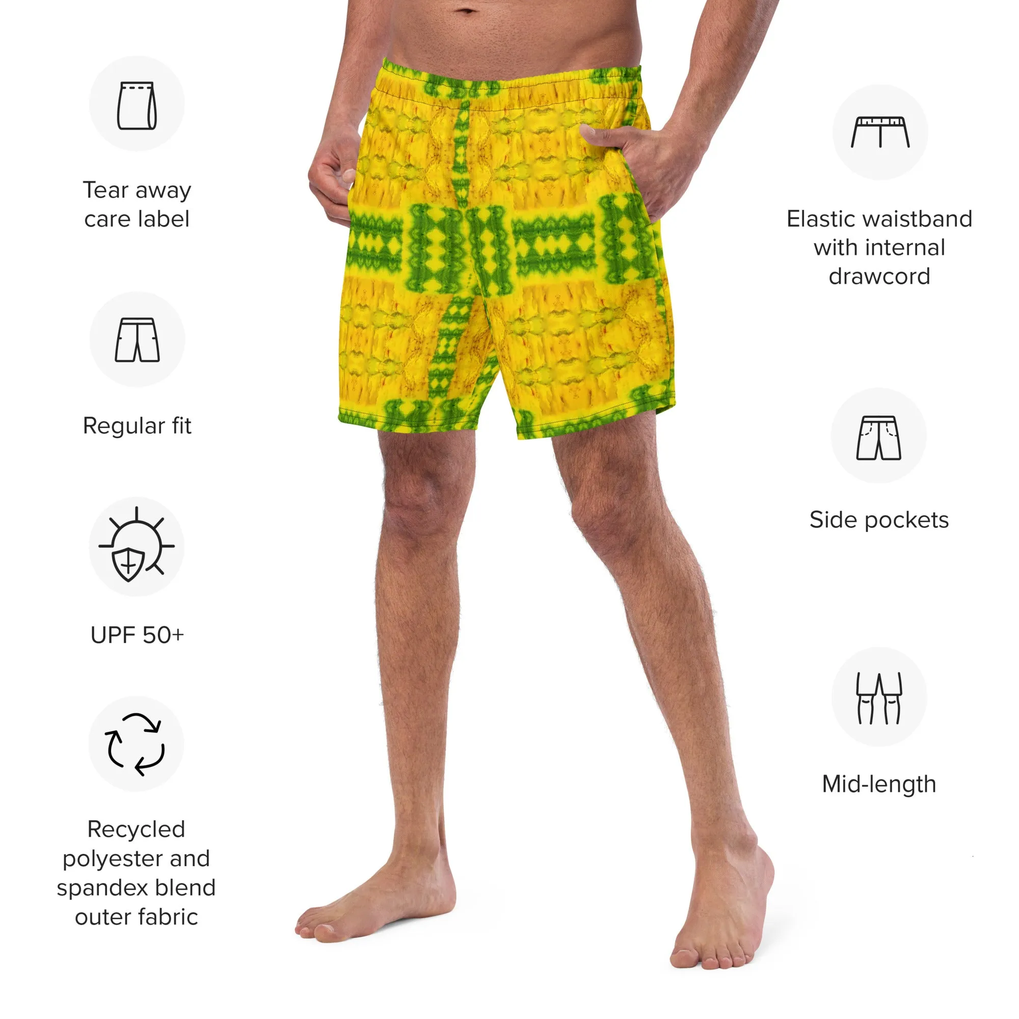 Swim Trunks (Virilis)(Purely Jade Light) RJSTHS2023 RJS