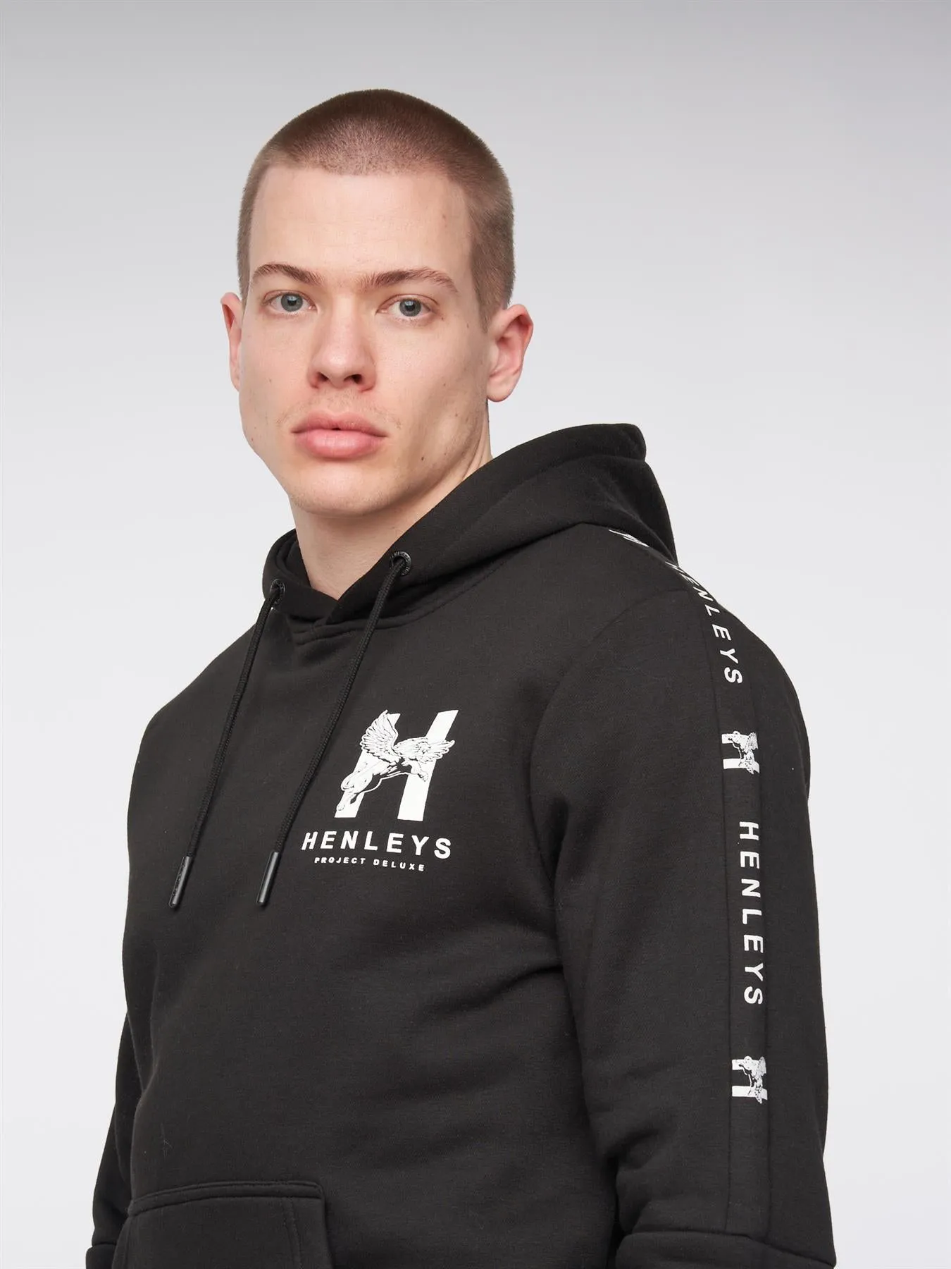 Tapehen Hoodie Black