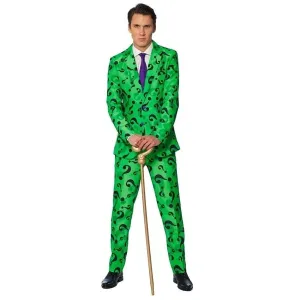 The Riddler Villain Suit Costume