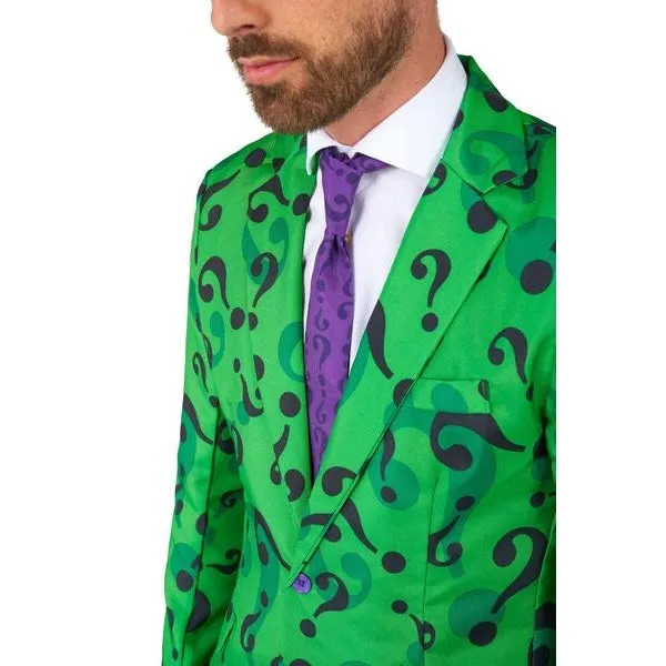 The Riddler Villain Suit Costume