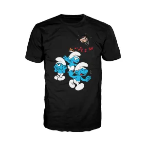 The Smurfs Group Smurfs Gargamel Official Men's T-Shirt (Black)