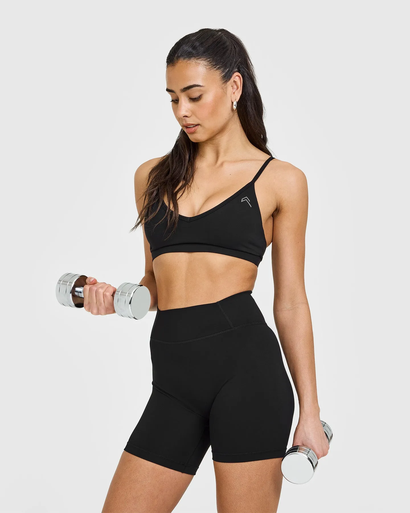 Timeless High Waisted Shorts | Black