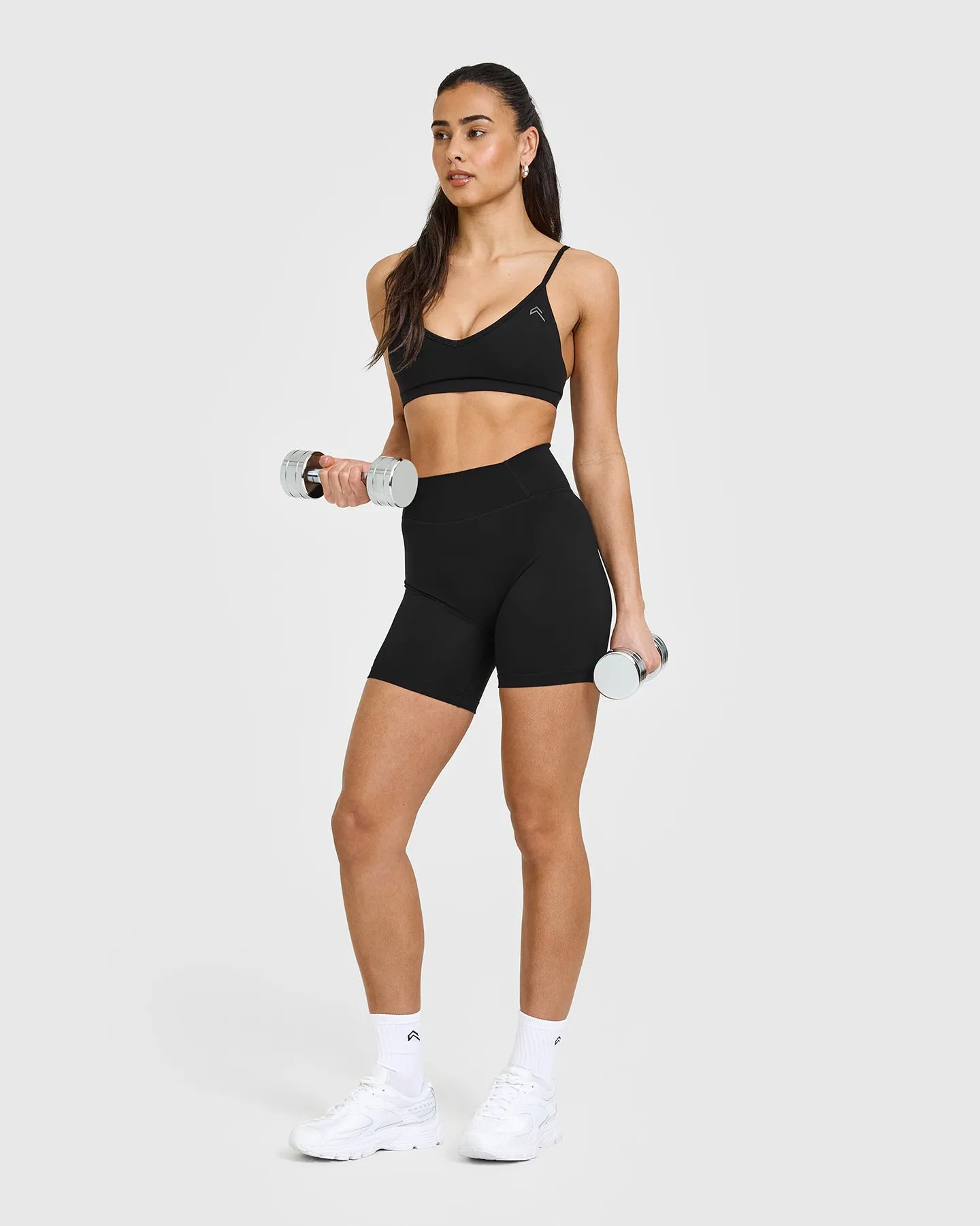 Timeless High Waisted Shorts | Black